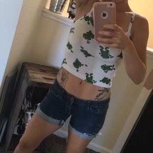 Denim Cut off Shorts